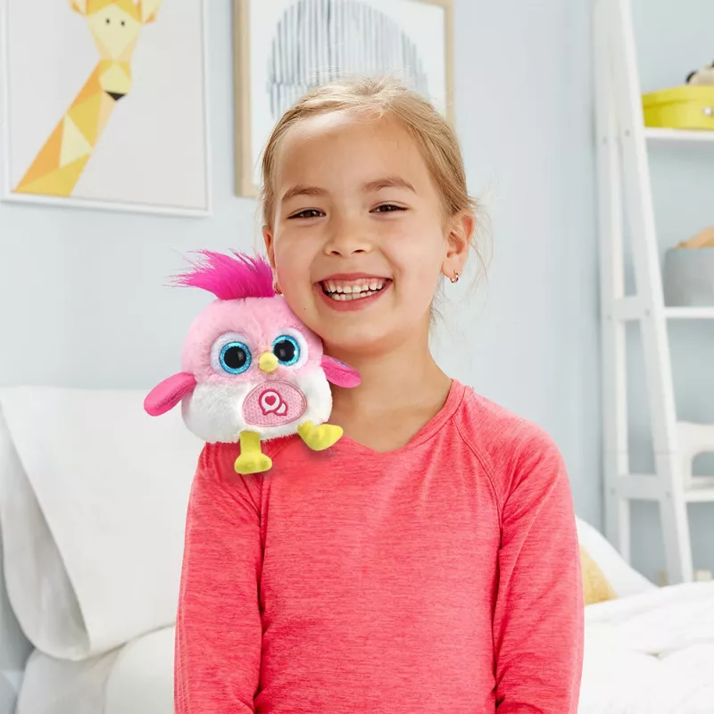 Interaktīva runājoša plīša putniņa VTech Lolibirds Momo — ar baterijām darbināma izglītojoša rotaļlieta