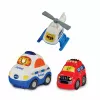 Rotaļu komplekts VTech Tut Tut Baby Flitzer Policijas iecirknis 80-569904 ar interaktīvām funkcijām un transportlīdzekļiem