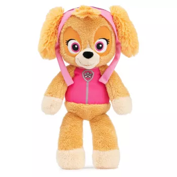PAW Patrol GUND Official Skye Take Along Buddy plīša rotaļlieta, augstākās kvalitātes pildīts dzīvnieks vecumam no 1 gada, rozā/brūna, 13 collas