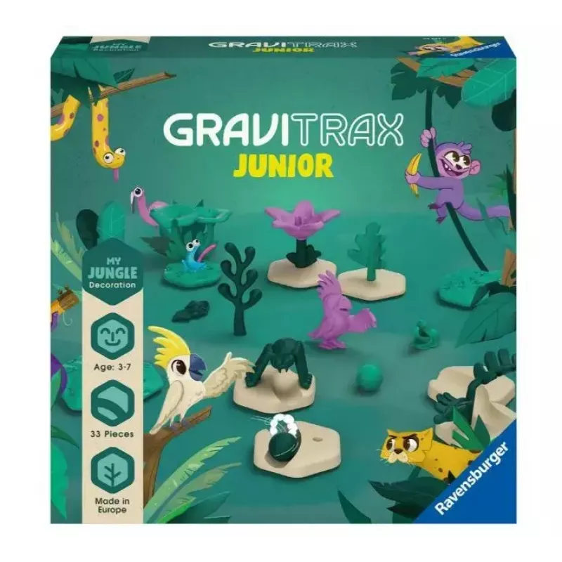 Galda spēle Ravensburger GraviTrax Junior (modelis 23747) — vecumam no 3 gadiem
