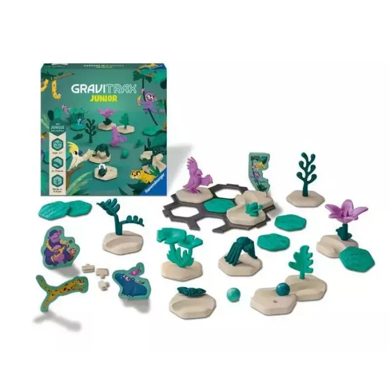 Galda spēle Ravensburger GraviTrax Junior (modelis 23747) — vecumam no 3 gadiem