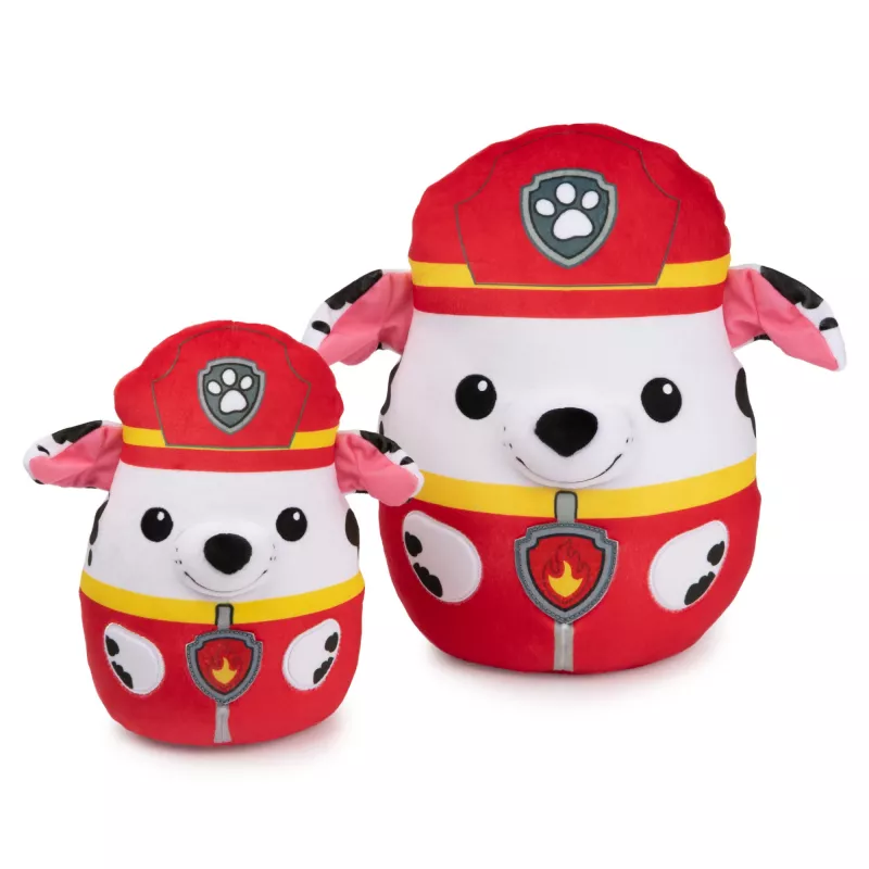 PAW Patrol GUND Marshall Squish Plush, oficiāla rotaļlieta no populārā animācijas seriāla, mīksta pildīta rotaļlieta bērniem no 1 gada, 8”