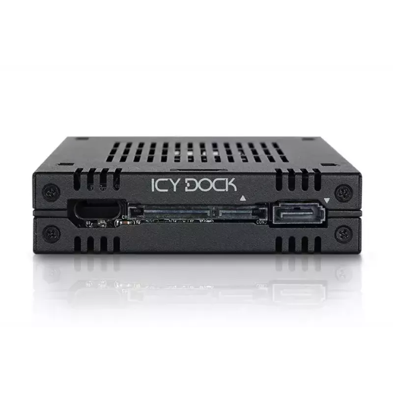 Drive Bay Panel Icy Dock MB742SP-B Melns
