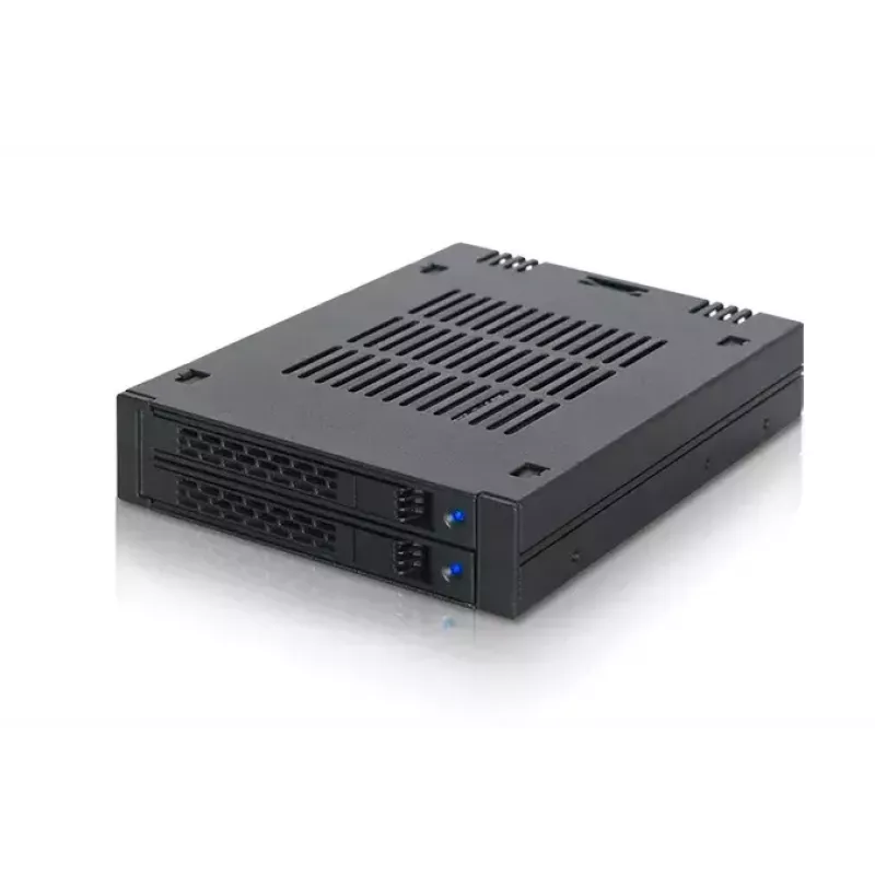 Drive Bay Panel Icy Dock MB742SP-B Melns