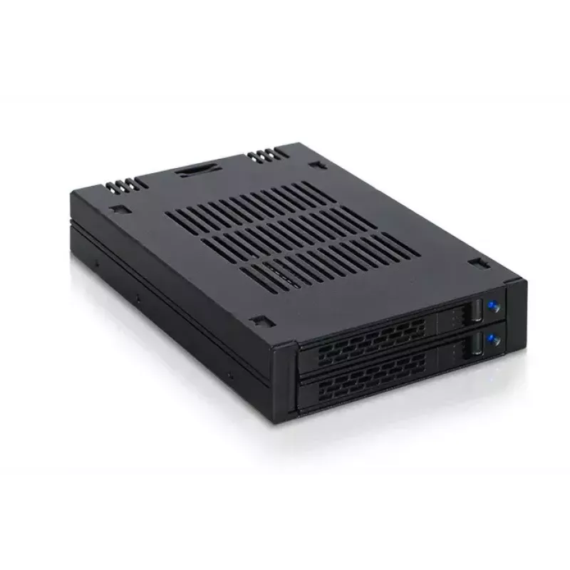 Drive Bay Panel Icy Dock MB742SP-B Melns