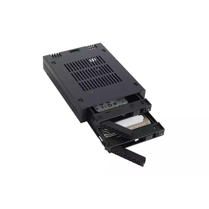 Drive Bay Panel Icy Dock MB742SP-B Melns