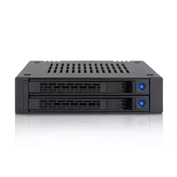 Drive Bay Panel Icy Dock MB742SP-B Melns