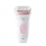 Braun Silk-epil 7 7-000 epilators, rozā/balts