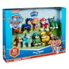 PAW Patrol, 10. jubileja, “Visi ķepas uz klāja” rotaļu figūriņu dāvanu komplekts ar 10 kolekcionējamām darbības figūriņām, bērnu rotaļlietas vecumam no 3 gadiem