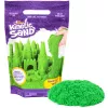 Kinetic Sand, 2 mārciņas zaļas rotaļu smiltis, veidojamas sensorās rotaļlietas bērniem, atkārtoti aizverams maisiņš (iepakojums var atšķirties), no 3 gadu vecuma