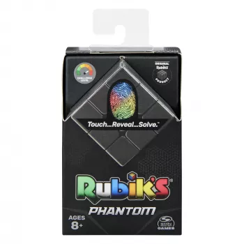 Rubik’s Phantom, 3x3 Cube uzlabota tehnoloģija sarežģīta 3D puzle ceļojumu spēle stresa mazināšanai fidget rotaļlieta aktivitāšu kubs, pieaugušajiem un bērniem no 8 gadu vecuma