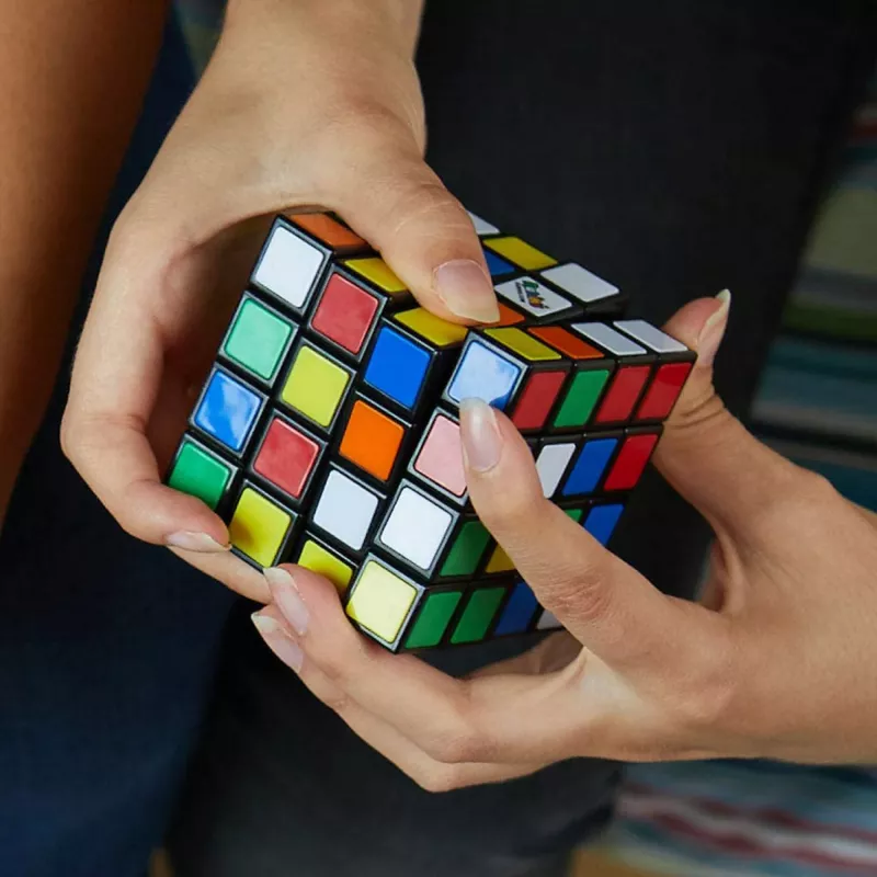 Rubik’s Cube, 4x4 Master Cube krāsu saskaņošanas puzle, lielāka un drosmīgāka klasiskās versijas variācija, iepakojums var atšķirties