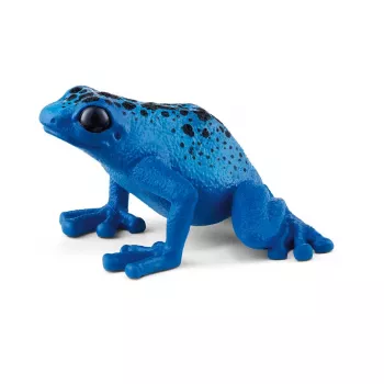 Figūra TEKA Blue Poison Dart Frog schleich WILD LIFE — plastmasas dzīvnieka figūriņa, 3+ gadi