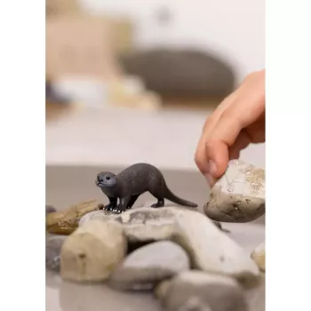 Figūriņa Schleich Otter modelis 14865, brūna, Schleich WILD LIFE kolekcionējama figūriņa