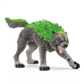 Figūra Schleich ELDRADOR CREATURES Granīta Vilks modelis 70153, vecums 7+, zaļš/pelēks