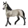schleich HORSE CLUB Selle Français ķēve, 5 gadi, Zirgi, Melna, Pelēka, Plastmasa