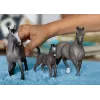 schleich HORSE CLUB Selle Français ērzelis, 5 gadu, Zirgi, Pelēks, Plastmasa