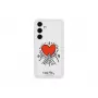 Aizsargājošs TPU vāciņš Samsung Galaxy S24+ — Suit Case White, Red Transparent, 6,7 collām