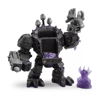 Schleich ELDRADOR CREATURES Shadow Master Robots ar Mini Radījumu Melns