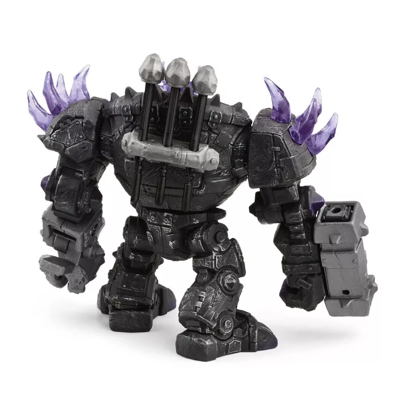Schleich ELDRADOR CREATURES Shadow Master Robots ar Mini Radījumu Melns