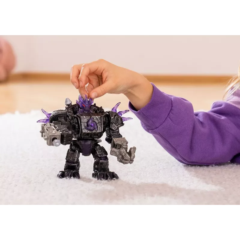 Schleich ELDRADOR CREATURES Shadow Master Robots ar Mini Radījumu Melns