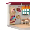 schleich HORSE CLUB Aprūpes telpas paplašinājums, Zirgu stallis, Zirgi, 5 gadu vecumam, Daudzkrāsains, Plastmasa