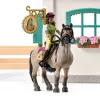 schleich HORSE CLUB Aprūpes telpas paplašinājums, Zirgu stallis, Zirgi, 5 gadu vecumam, Daudzkrāsains, Plastmasa