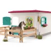 schleich HORSE CLUB Aprūpes telpas paplašinājums, Zirgu stallis, Zirgi, 5 gadu vecumam, Daudzkrāsains, Plastmasa