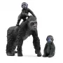 schleich WILD LIFE Gorillu ģimene, 3 gadi, Džungļi, Savvaļas dzīvnieku / piedzīvojumu rotaļlietas, Melna, Pelēks