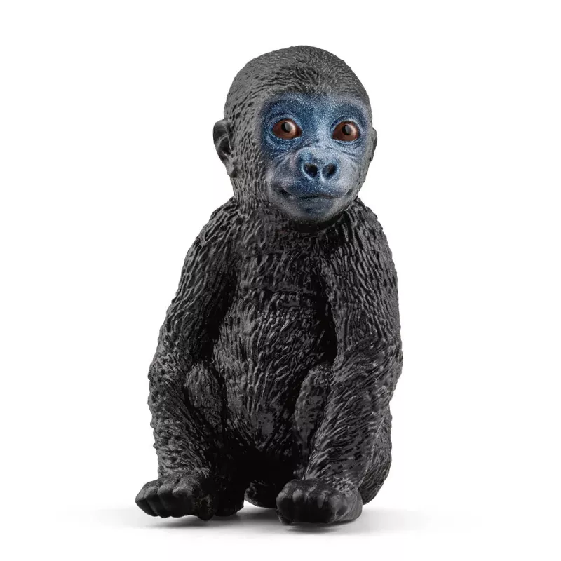 schleich WILD LIFE Gorillu ģimene, 3 gadi, Džungļi, Savvaļas dzīvnieku / piedzīvojumu rotaļlietas, Melna, Pelēks