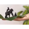 schleich WILD LIFE Gorillu ģimene, 3 gadi, Džungļi, Savvaļas dzīvnieku / piedzīvojumu rotaļlietas, Melna, Pelēks