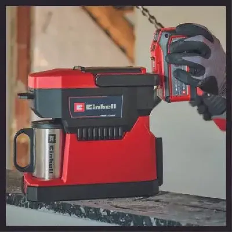 Pilienu kafijas automāts Einhell 0,24 L TE-CF 18 Li-Solo