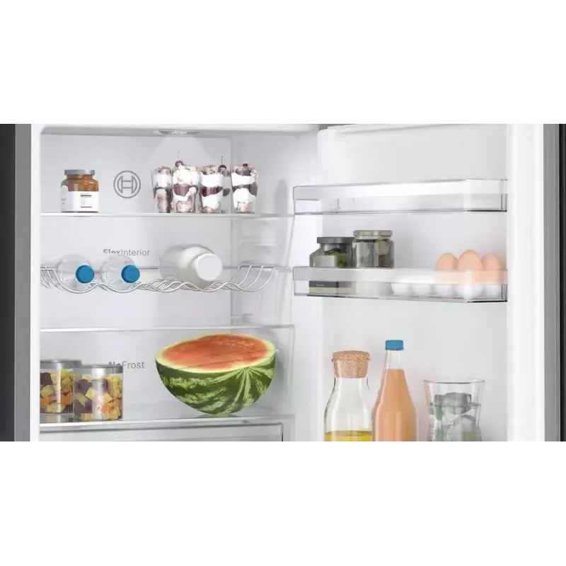 Bosch Serie 4 KGN36VXCT ledusskapis-sal dētava Brīvi stāvošs 321 L Nerūsējošais tērauds