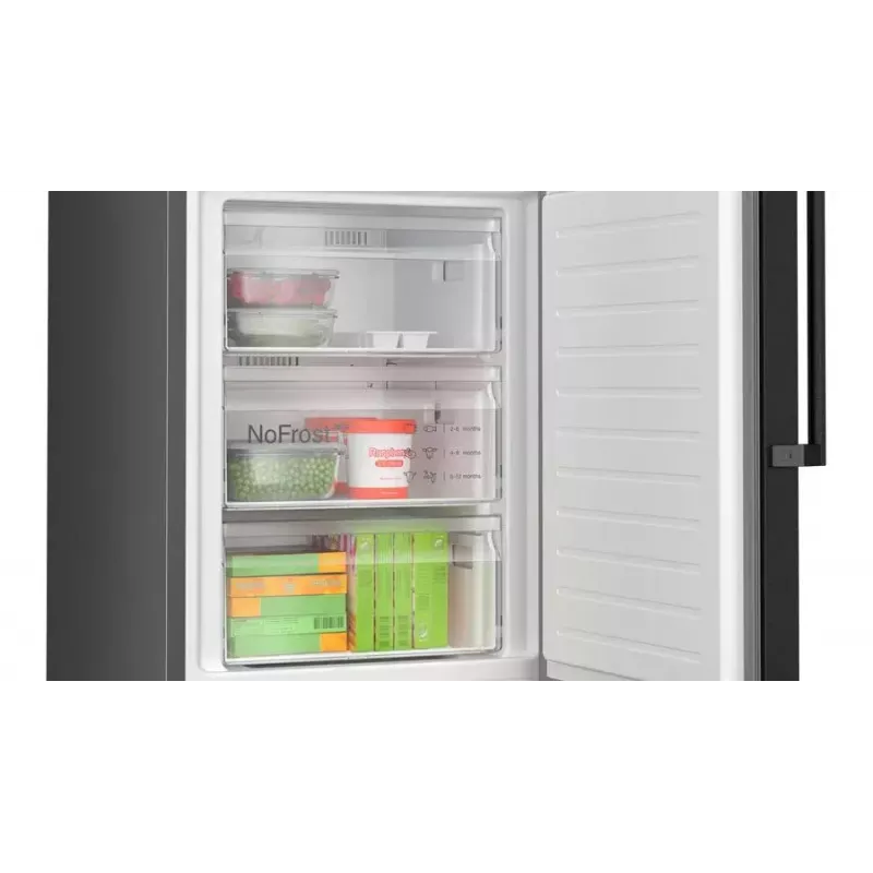 Bosch Serie 4 KGN36VXCT ledusskapis-sal dētava Brīvi stāvošs 321 L Nerūsējošais tērauds