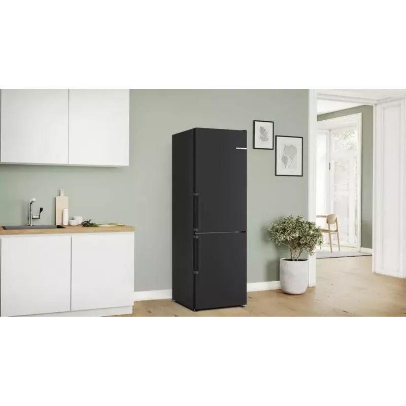 Bosch Serie 4 KGN36VXCT ledusskapis-sal dētava Brīvi stāvošs 321 L Nerūsējošais tērauds
