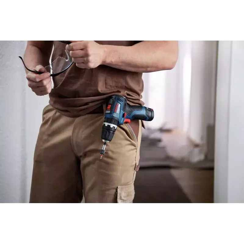 Bosch GSB 12V-35 Professional 1750 RPM melna, zila, sarkana