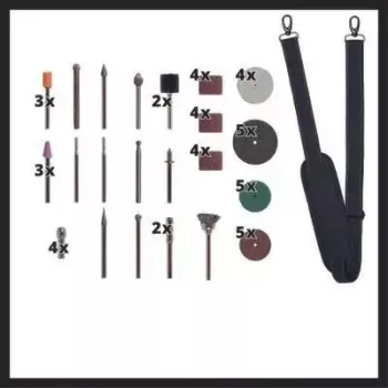 Multi-Tool Einhell TE-MT 18/34 Li Solo ar akumulatora darbību un gumijas korpusu