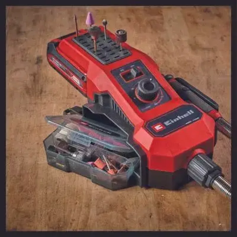 Multi-Tool Einhell TE-MT 18/34 Li Solo ar akumulatora darbību un gumijas korpusu