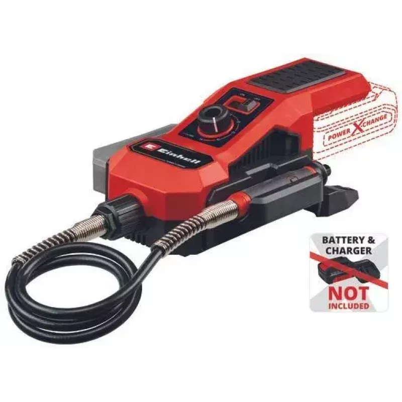 Multi-Tool Einhell TE-MT 18/34 Li Solo ar akumulatora darbību un gumijas korpusu