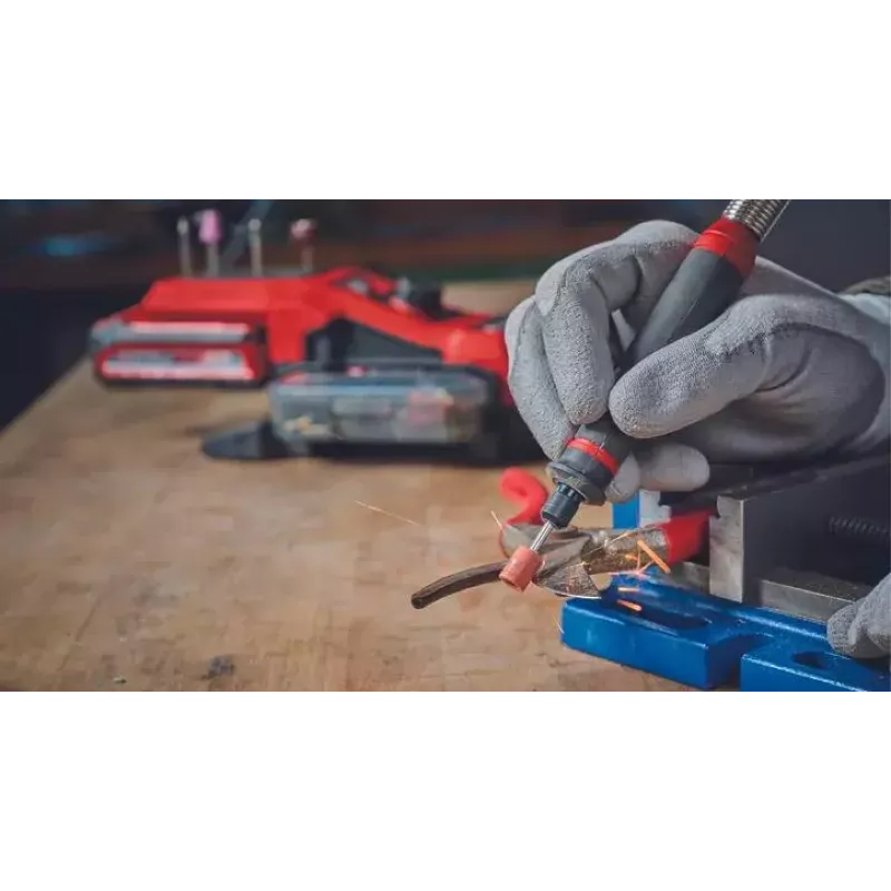 Multi-Tool Einhell TE-MT 18/34 Li Solo ar akumulatora darbību un gumijas korpusu