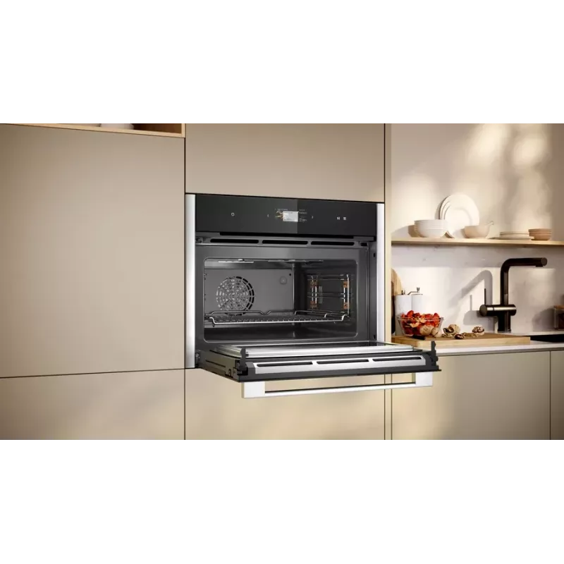 Neff N 90 C24MS31N0 cepeškrāsns 45 L 3600 W melns, nerūsējošais tērauds