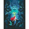 Ravensburger Krāsošanas komplekts CreArt Disney Ariela un Ursula 23732 — krāsošanas komplekts bērniem ar iepriekš uzdrukātu motīvu