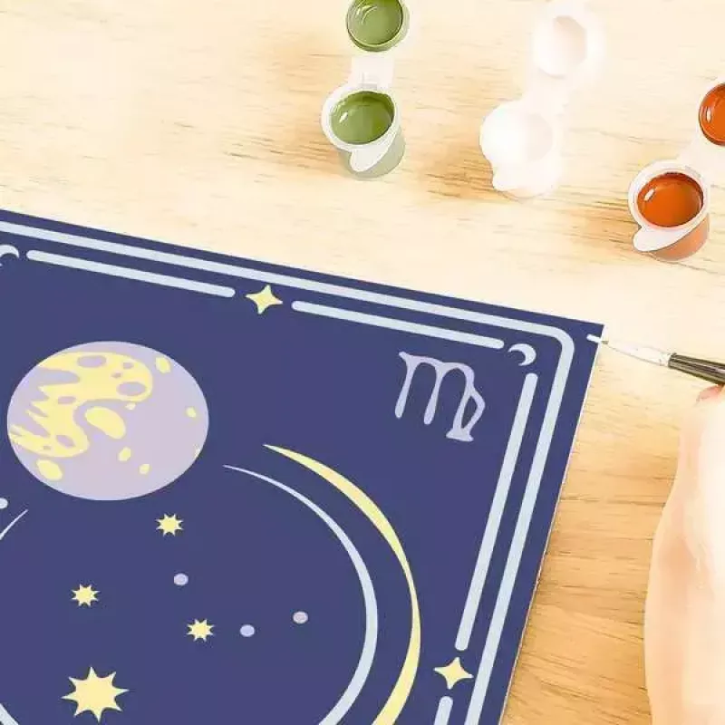 Ravensburger CreArt Jaunavas zodiaka zīmes krāsošanas komplekts – modelis 23744, radošs komplekts gleznošanai