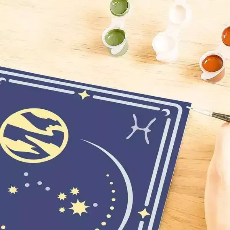 Ravensburger krāsošanas komplekts CreArt — Zodiaka zīme Zivis (23735)