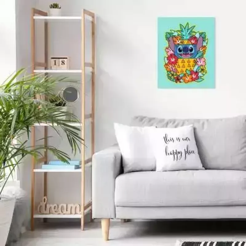 Krāsošanas komplekts Ravensburger CreArt Disney Stitch — krāsošana pēc cipariem