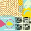 Krāsu komplekts Ravensburger CreArt Funky Shapes – krāsošanas komplekts radošiem mākslas projektiem