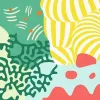 Krāsošanas komplekts Ravensburger CreArt - Organic Vibes (mākslas komplekts)