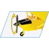 Konstrukciju rotaļlieta Cobi Cessna 172 Skyhawk dzeltens modelis 26621 - mēroga un montāžas komplekts