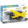 Konstrukciju rotaļlieta Cobi Cessna 172 Skyhawk dzeltens modelis 26621 - mēroga un montāžas komplekts