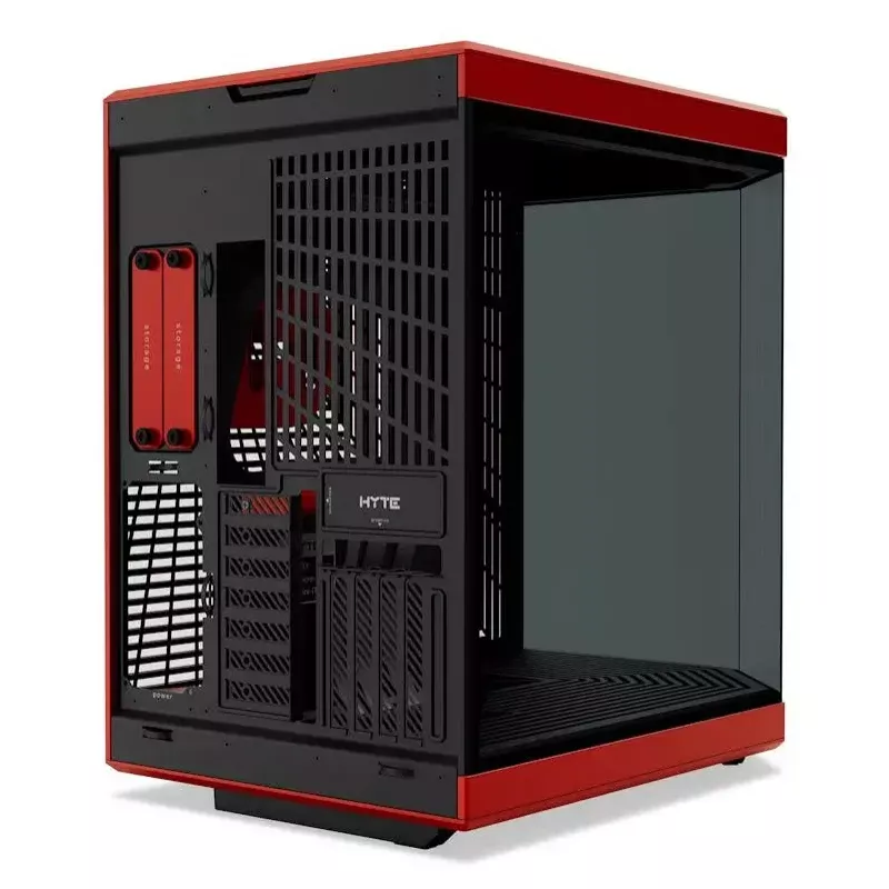 PC Case HYTE Y70 Midi Tower Melns, Red